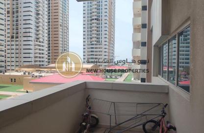 شقة - غرفة نوم - 2 حمامات للايجار في أبراج عجمان وان - الصوان - عجمان شقة - غرفة نوم - 2 حمامات للايجار في أبراج عجمان وان - الصوان - عجمان