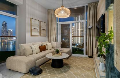 Apartment - 2 - 2 for rent in Millennium Binghatti Residences - Business Bay - Dubai
