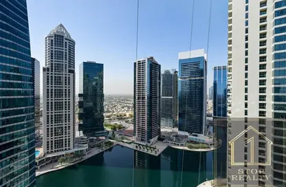 شقة - غرفة نوم - 2 حمامات للايجار في خور الجميرا 1 - (JLT) مجمع X - أبراج بحيرات الجميرا - دبي