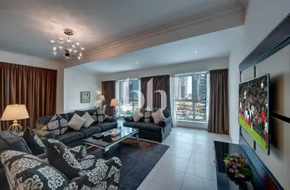 Apartment - 3 Bedrooms - 2 Bathrooms for rent in Marina Hotel Apartments - Dubai Marina - Dubai