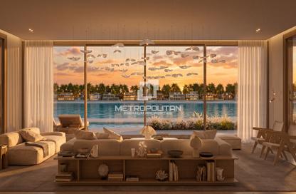 Villa - 6 - 7 for sale in Beach Collection Frond M - Beach Collection - Palm Jebel Ali - Dubai