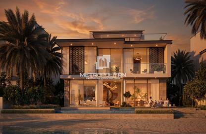 Villa - 6 - 7 for sale in Beach Collection Frond M - Beach Collection - Palm Jebel Ali - Dubai Villa - 6 - 7 for sale in Beach Collection Frond M - Beach Collection - Palm Jebel Ali - Dubai