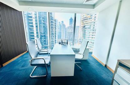 Business Centre - Studio - 3 Bathrooms for rent in The Binary Tower - Business Bay - Dubai