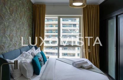 Apartment - 1 - 1 for rent in Al Majara 1 - Al Majara Towers - Dubai Marina - Dubai