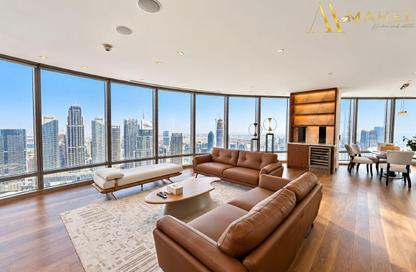 Apartment - 2 - 3 for rent in Burj Khalifa - Burj Khalifa Area - Downtown Dubai - Dubai
