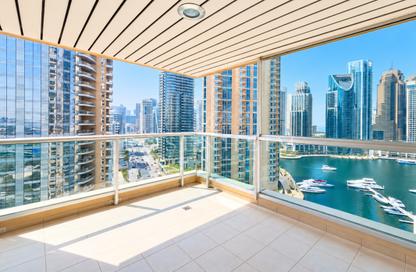 Apartment - 2 - 2 for rent in Al Yass Tower - Dubai Marina Towers - Dubai Marina - Dubai