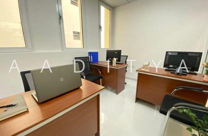 Office Space - Studio - 1 Bathroom for rent in Horizone Building - Port Saeed - Deira - Dubai