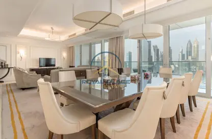 Penthouse - 4 Bedrooms - 5 Bathrooms for rent in The Address BLVD Sky Collection - Downtown Dubai - Dubai