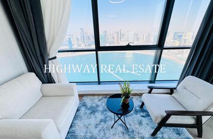 Apartment - 1 - 2 for rent in La Plage Tower - Al Mamzar - Sharjah - Sharjah Apartment - 1 - 2 for rent in La Plage Tower - Al Mamzar - Sharjah - Sharjah