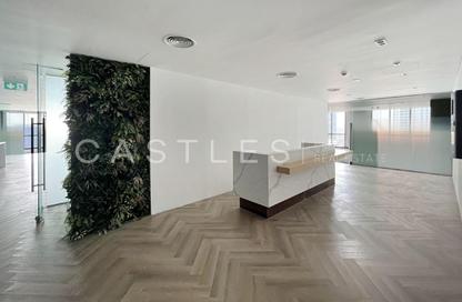 Office Space - Studio - 1 Bathroom for rent in Marina Plaza - Dubai Marina - Dubai