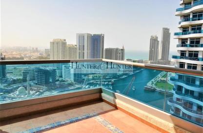 Apartment - 2 Bedrooms - 3 Bathrooms for rent in Zumurud Tower - Dubai Marina - Dubai