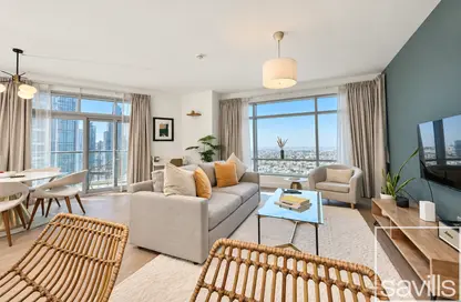 Apartment - 1 Bedroom - 2 Bathrooms for rent in The Lofts West - The Lofts - Downtown Dubai - Dubai