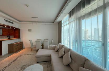 Apartment - 2 Bedrooms - 4 Bathrooms for rent in Opal Tower Marina - Dubai Marina - Dubai