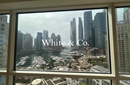 Apartment - 2 - 2 for rent in Al Mesk Tower - Dubai Marina Towers - Dubai Marina - Dubai