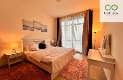 Apartment - 1 - 2 for rent in Corniche Tower - Ajman Corniche Road - Ajman
