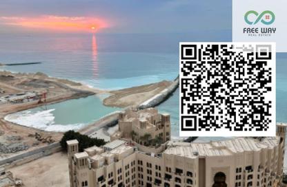 Apartment - 1 - 2 for rent in Corniche Tower - Ajman Corniche Road - Ajman