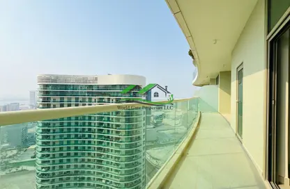 Apartment - 1 Bedroom - 2 Bathrooms for rent in Beach Towers - Shams Abu Dhabi - Al Reem Island - Abu Dhabi