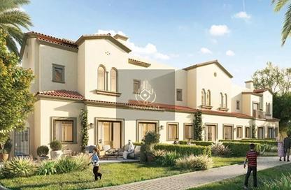 Townhouse - 3 - 4 for sale in Casares - Bloom Living - Zayed City (Khalifa City C) - Khalifa City - Abu Dhabi