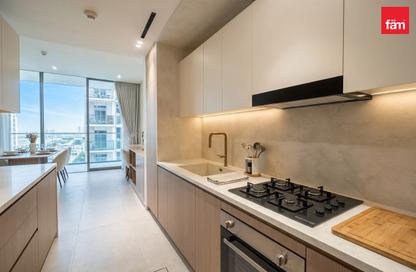 Apartment - Studio - 1 for rent in Binghatti Ghost - Dubai Healthcare City 2 - Al Jaddaf - Dubai