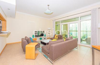 Apartment - 2 Bedrooms - 3 Bathrooms for rent in Al Hamri - Shoreline Apartments - Palm Jumeirah - Dubai
