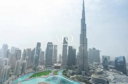 شقة - غرفة نوم - 2 حمامات للايجار في فندق برج ليك - العنوان داون تاون - وسط مدينة دبي - دبي