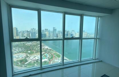 Office Space - Studio - 1 Bathroom for rent in Al Majaz 2 - Al Majaz - Sharjah