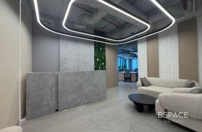 Office Space - Studio - 1 Bathroom for rent in I Rise Tower - Barsha Heights (Tecom) - Dubai