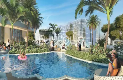 شقة - غرفة نوم - 2 حمامات للبيع في كنال هايتس 2 - الخليج التجاري - دبي