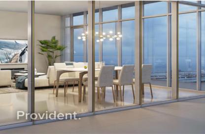 شقة - غرفة نوم - 1 حمام للبيع في برج Seapoint 2 - سي بوينت - إعمار بيتشفرونت - دبي هاربور - دبي