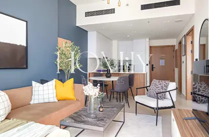 Apartment - 1 Bedroom - 2 Bathrooms for rent in Binghatti Amber - District 11 - Jumeirah Village Circle - Dubai