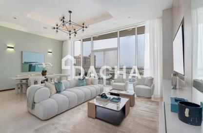 Apartment - 2 Bedrooms - 3 Bathrooms for rent in Diamond - Tiara Residences - Palm Jumeirah - Dubai