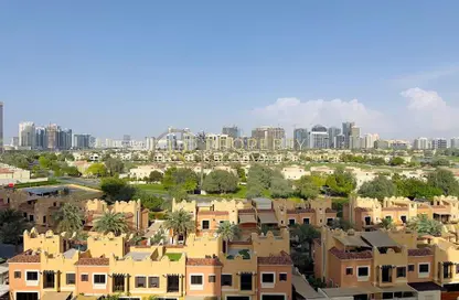 شقة - غرفة نوم - 2 حمامات للايجار في مساكن النخبة رقم 7 - مساكن النخبة الرياضية - مدينة دبي الرياضية - دبي