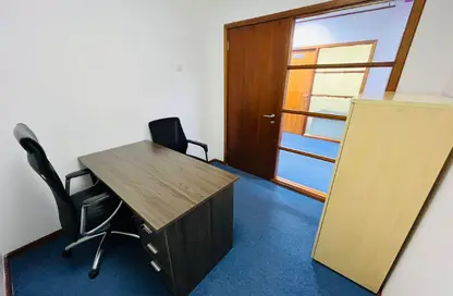 Office Space - Studio - 2 Bathrooms for rent in Al Muhairy Centre - Al Khalidiya - Abu Dhabi