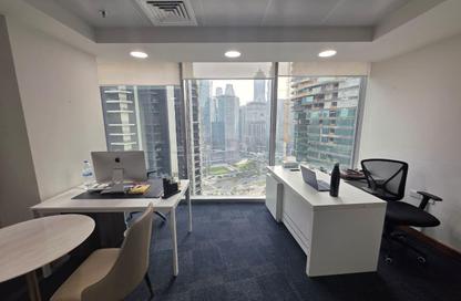 Business Centre - Studio - 2 Bathrooms for rent in The Binary Tower - Business Bay - Dubai