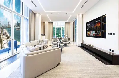 Penthouse - 4 Bedrooms - 4 Bathrooms for rent in Oceana Aegean - Oceana - Palm Jumeirah - Dubai