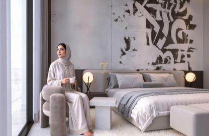 Apartment - 1 Bedroom - 2 Bathrooms for sale in Al Ghaf Tower - Al Khan - Sharjah