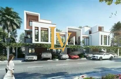 Townhouse - 4 Bedrooms - 4 Bathrooms for sale in Costa Brava 1 - Costa Brava - Damac Lagoons - Dubai