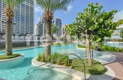 Apartment - 2 Bedrooms - 2 Bathrooms for rent in Grove at Creek Beach Building 4 - Grove at Creek Beach - Creek Beach - Dubai Creek Harbour (The Lagoons) - Dubai