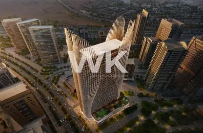 Apartment - Studio - 1 Bathroom for sale in Binghatti Skyhall - Business Bay - Dubai