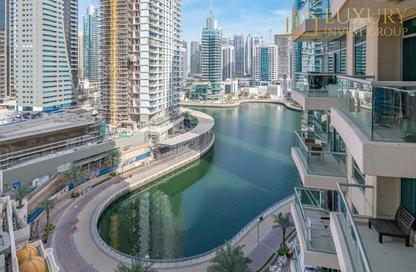 Apartment - 1 Bedroom - 2 Bathrooms for rent in Blakely Tower - Park Island - Dubai Marina - Dubai