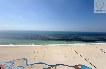 Apartment - 2 Bedrooms - 3 Bathrooms for rent in Ajman Corniche Residences - Ajman Corniche Road - Ajman