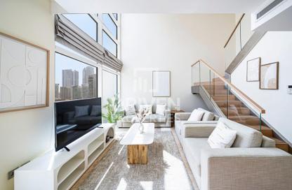Duplex - 1 Bedroom - 2 Bathrooms for rent in Bay Square Building 1 - Bay Square - Business Bay - Dubai