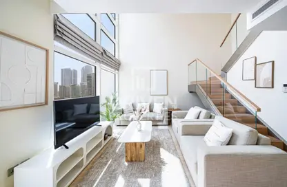 دوبلكس - غرفة نوم - 2 حمامات للايجار في باي سكوير مبني رقم 1 - باي سكوير - الخليج التجاري - دبي