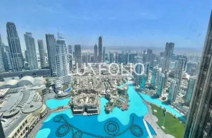Apartment - 2 Bedrooms - 3 Bathrooms for rent in A Tower - Burj Khalifa Area - Downtown Dubai - Dubai