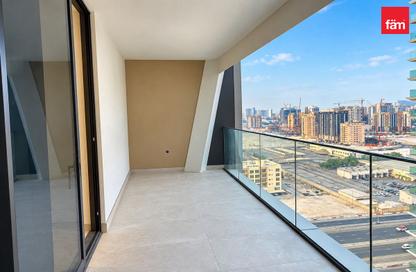 Apartment - Studio - 1 for rent in Binghatti Ghost - Dubai Healthcare City 2 - Al Jaddaf - Dubai Apartment - Studio - 1 for rent in Binghatti Ghost - Dubai Healthcare City 2 - Al Jaddaf - Dubai