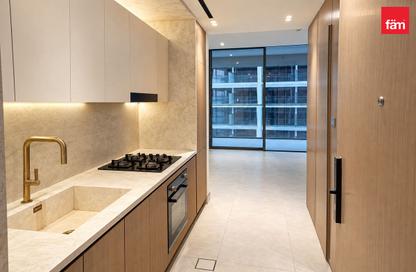 Apartment - Studio - 1 for rent in Binghatti Ghost - Dubai Healthcare City 2 - Al Jaddaf - Dubai