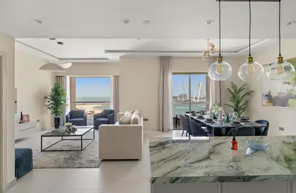 Apartment - 3 Bedrooms - 4 Bathrooms for rent in Rimal 2 - Rimal - Jumeirah Beach Residence - Dubai