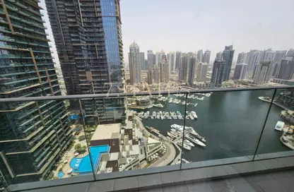 Apartment - 3 Bedrooms - 3 Bathrooms for rent in Damac Heights - Dubai Marina - Dubai