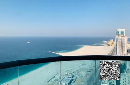 Apartment - 2 Bedrooms - 3 Bathrooms for sale in Ajman Corniche Residences - Ajman Corniche Road - Ajman