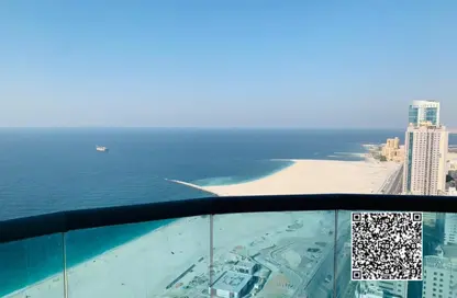 Apartment - 2 Bedrooms - 3 Bathrooms for sale in Ajman Corniche Residences - Ajman Corniche Road - Ajman